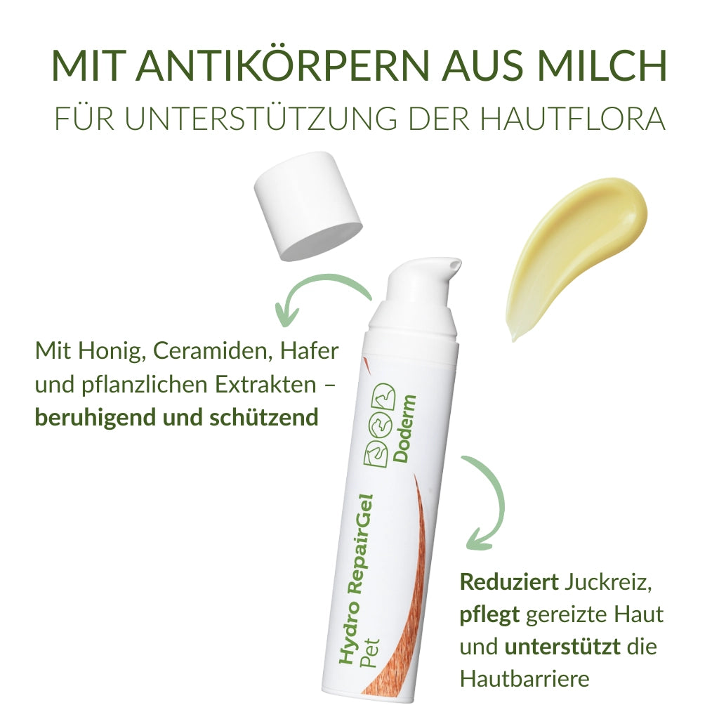 Doderm Gel Duo bij jeuk en huidproblemen voor honden & katten