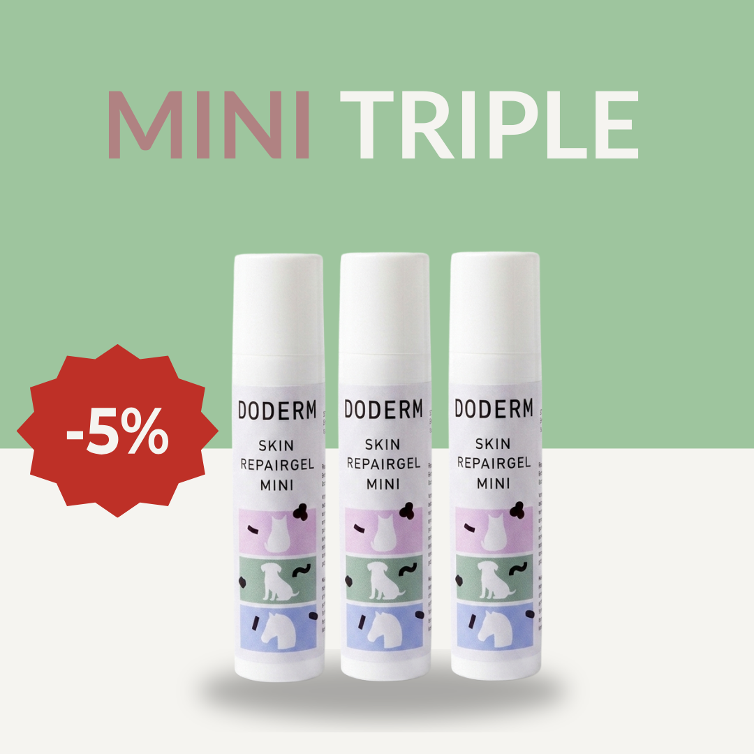 Skin RepairGel Mini Triple bei Juckreiz für Hund, Katze & Pferd